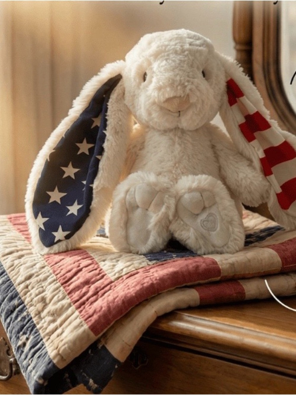 NWT Limited Edition Star Spangled Xander Bunny